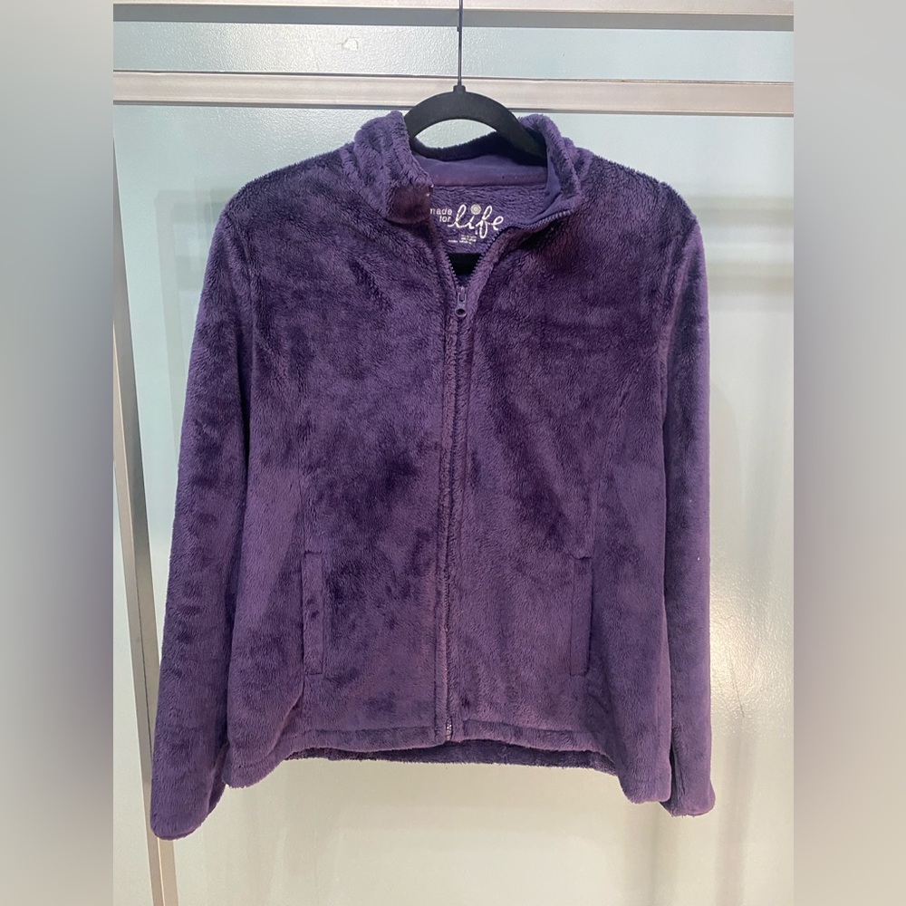 Made for Life fuzzy jacket